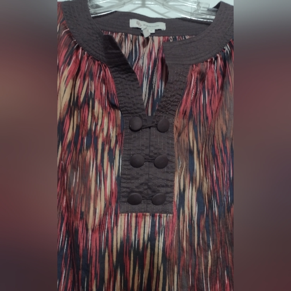 BCBGeneration Multicolor Striped Dress XS - Picture 2 of 5